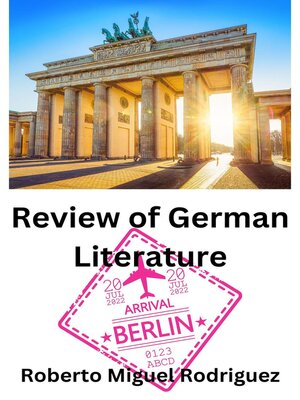 cover image of Review of German Literature
